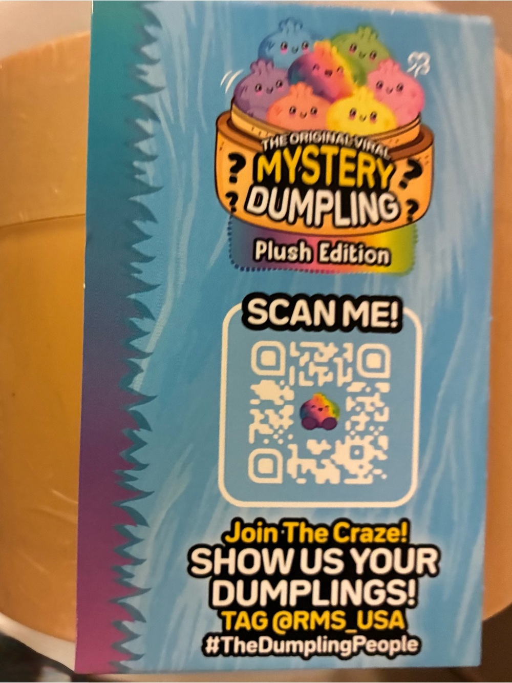 RMS Giant Mystery Dumpling Plush Edition Kids Toy - Picture 2 of 4